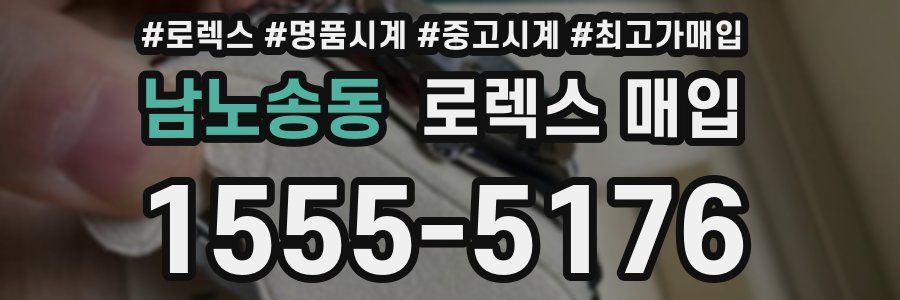 남노송동 로렉스 매입