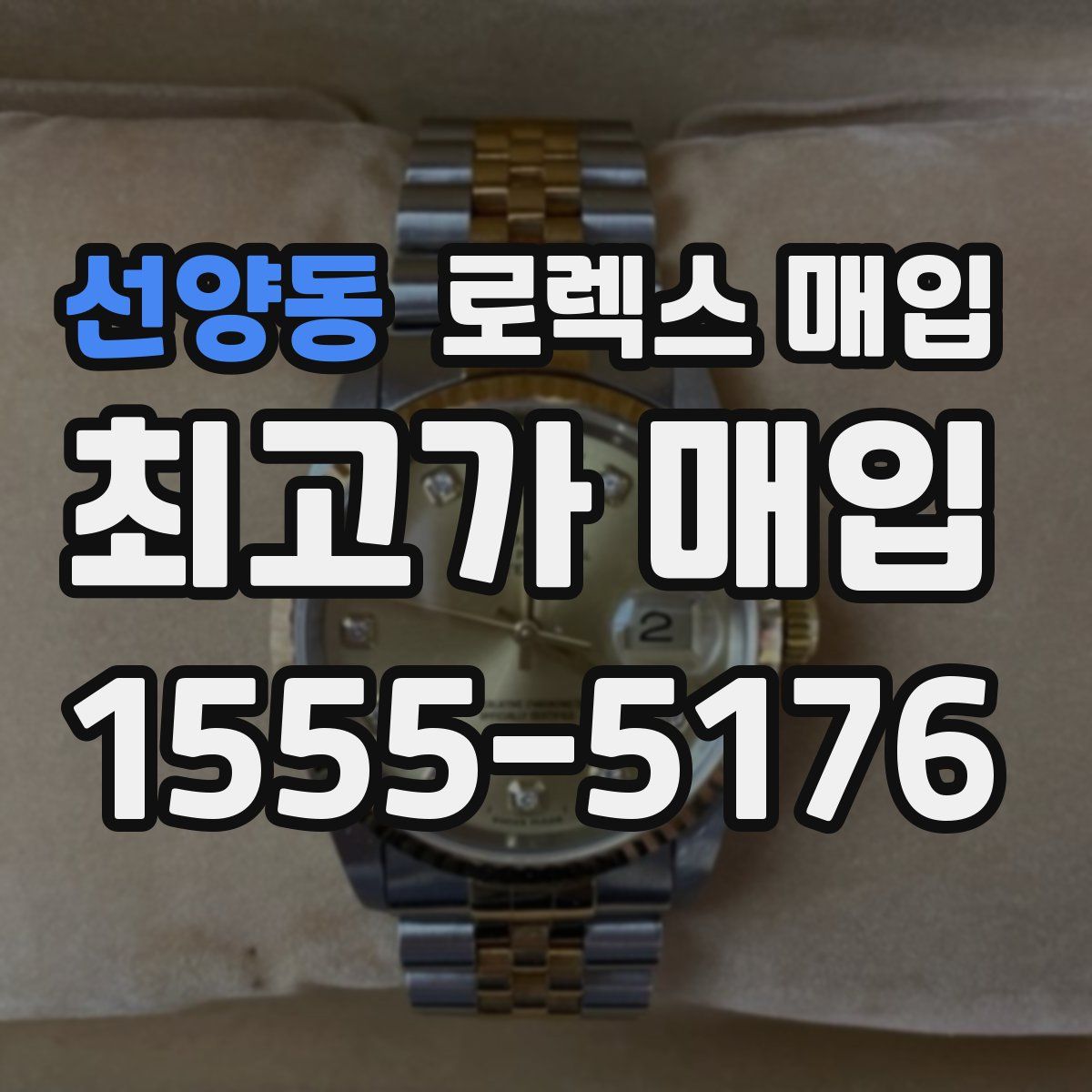 선양동 로렉스 매입