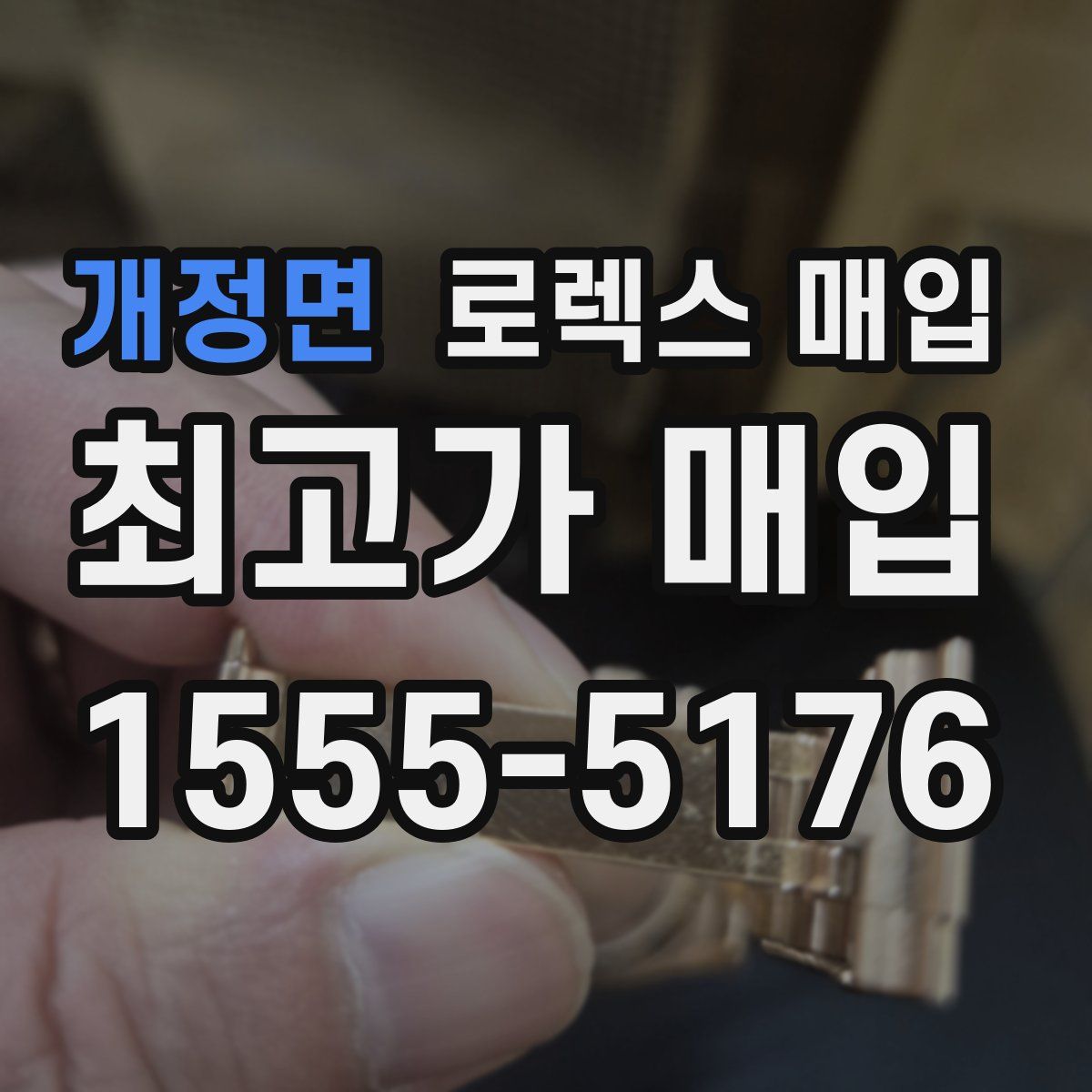 개정면 로렉스 매입