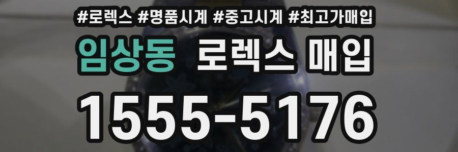 임상동 로렉스 매입