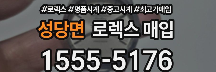 성당면 로렉스 매입