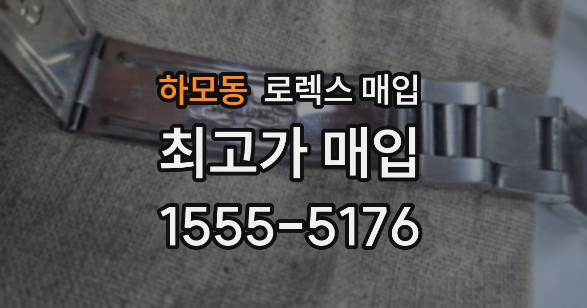 하모동 로렉스 매입