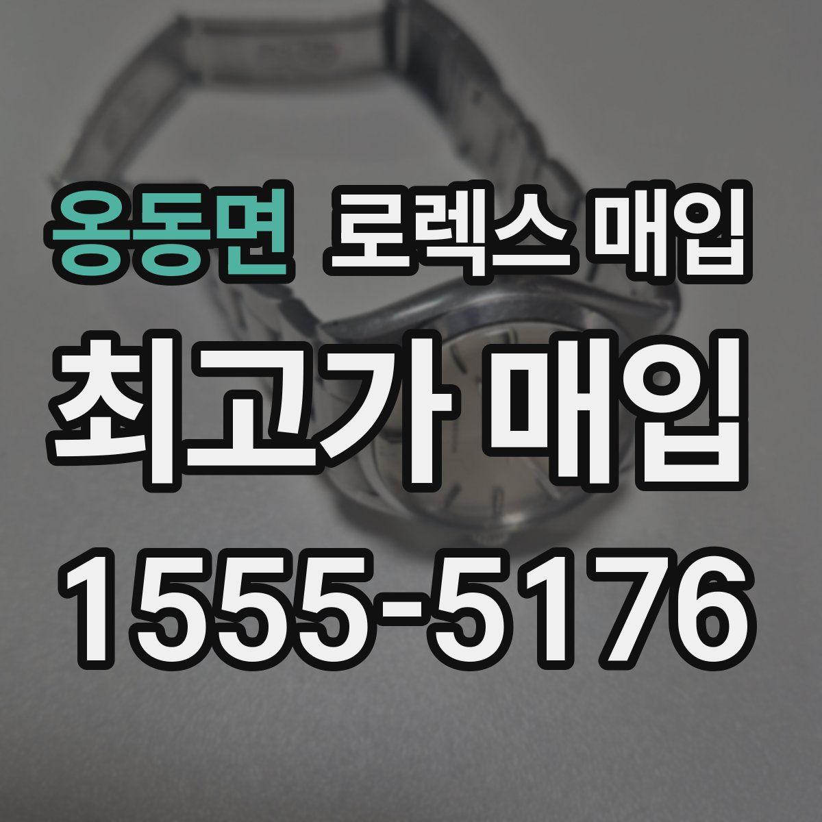 옹동면 로렉스 매입