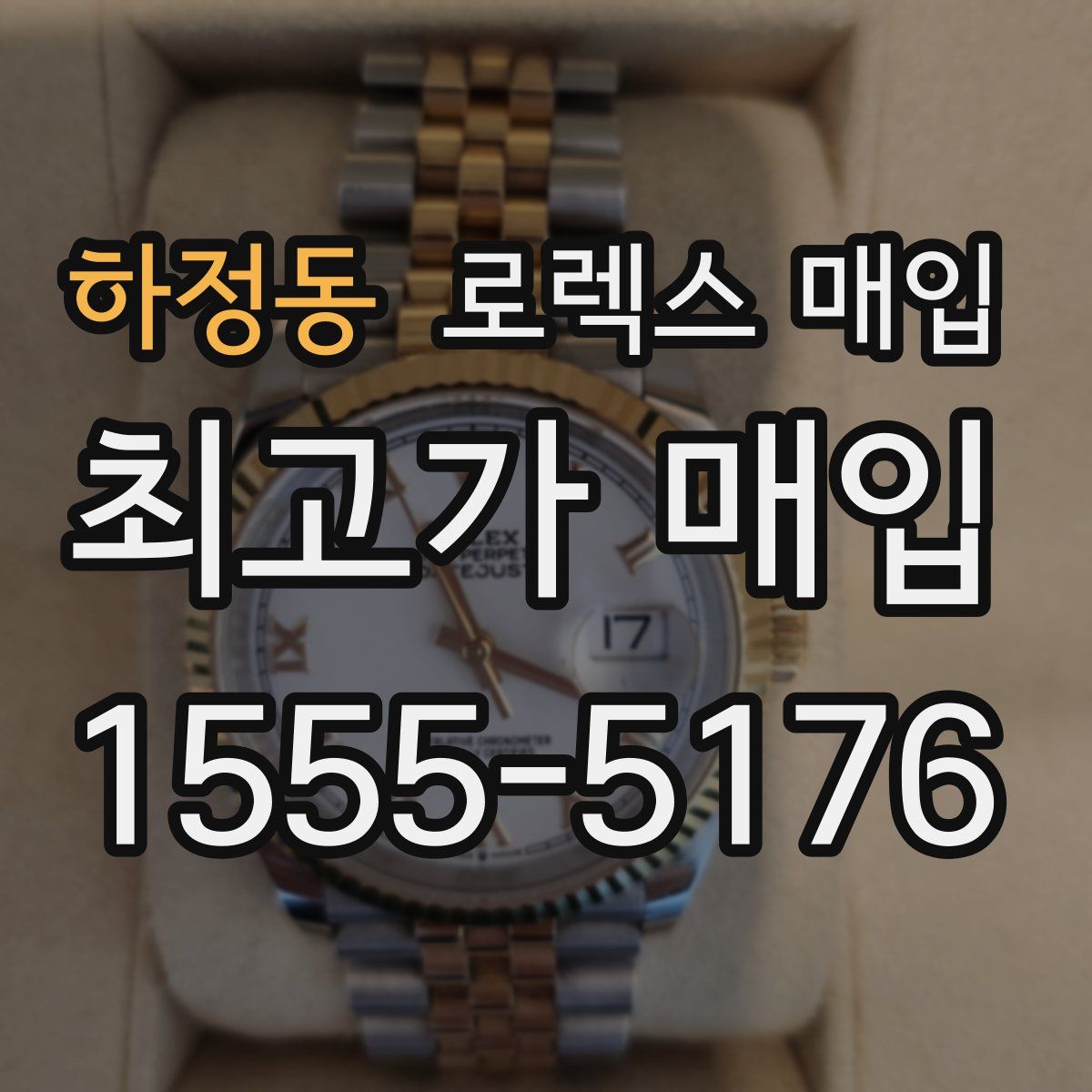 하정동 로렉스 매입