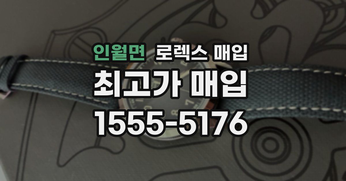 인월면 로렉스 매입