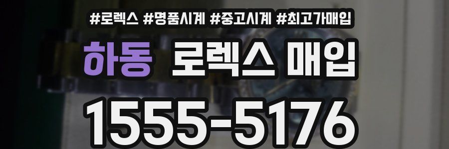 하동 로렉스 매입