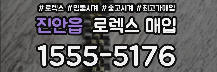 진안읍 로렉스 매입