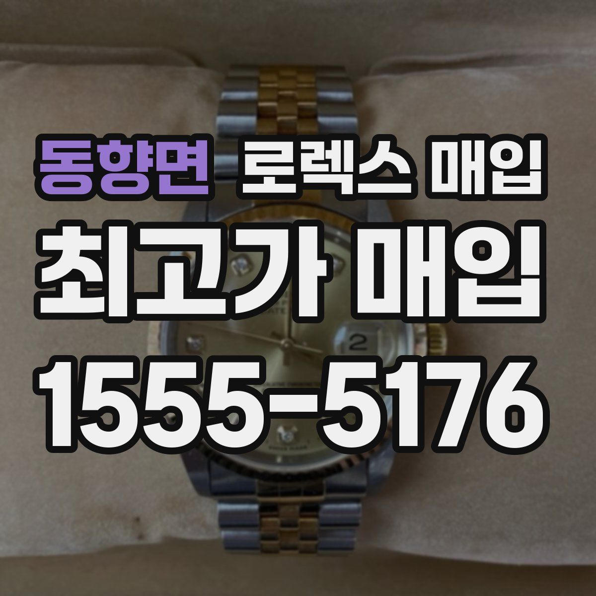 동향면 로렉스 매입