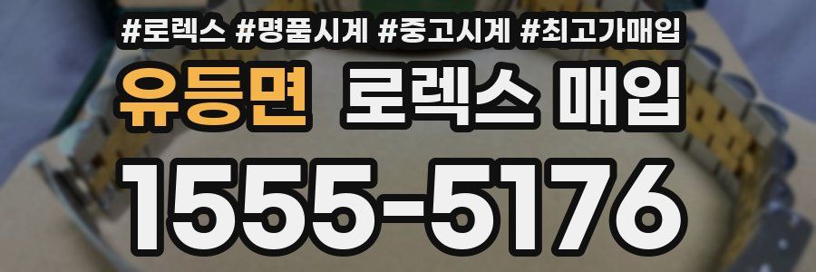 유등면 로렉스 매입