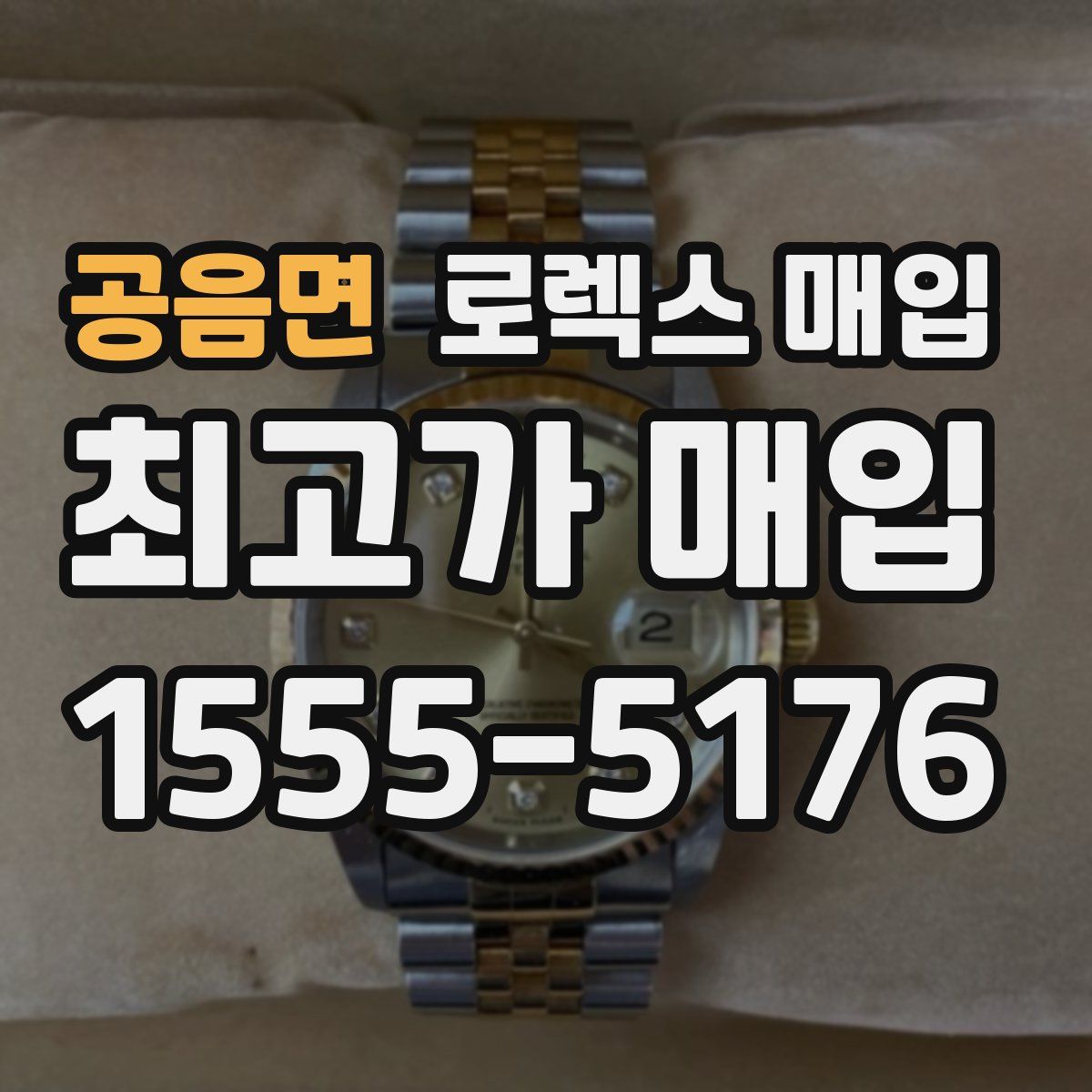 공음면 로렉스 매입