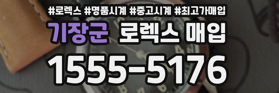 기장군 로렉스 매입