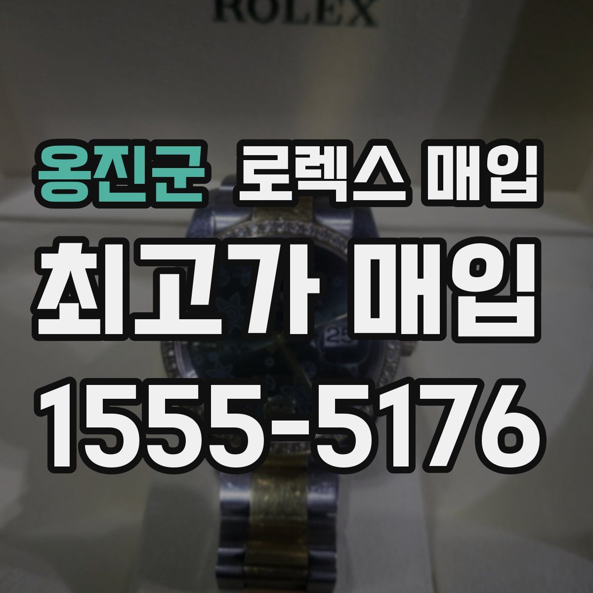 옹진군 로렉스 매입