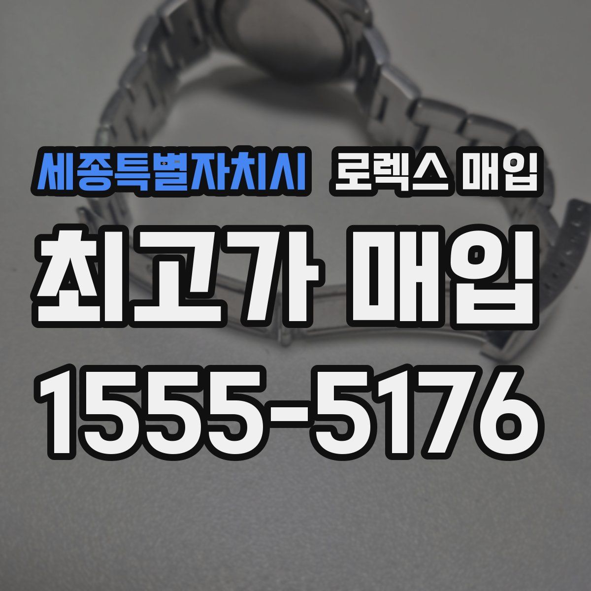 세종특별자치시 로렉스 매입