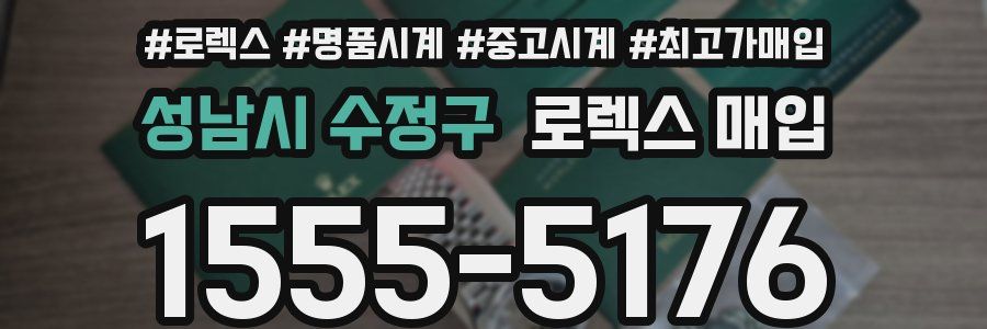 성남시 수정구 로렉스 매입