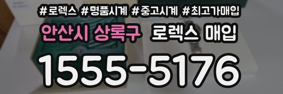 안산시 상록구 로렉스 매입