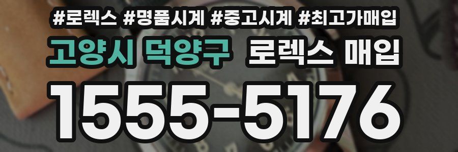 고양시 덕양구 로렉스 매입
