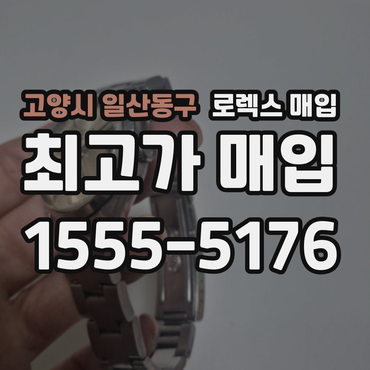 고양시 일산동구 로렉스 매입