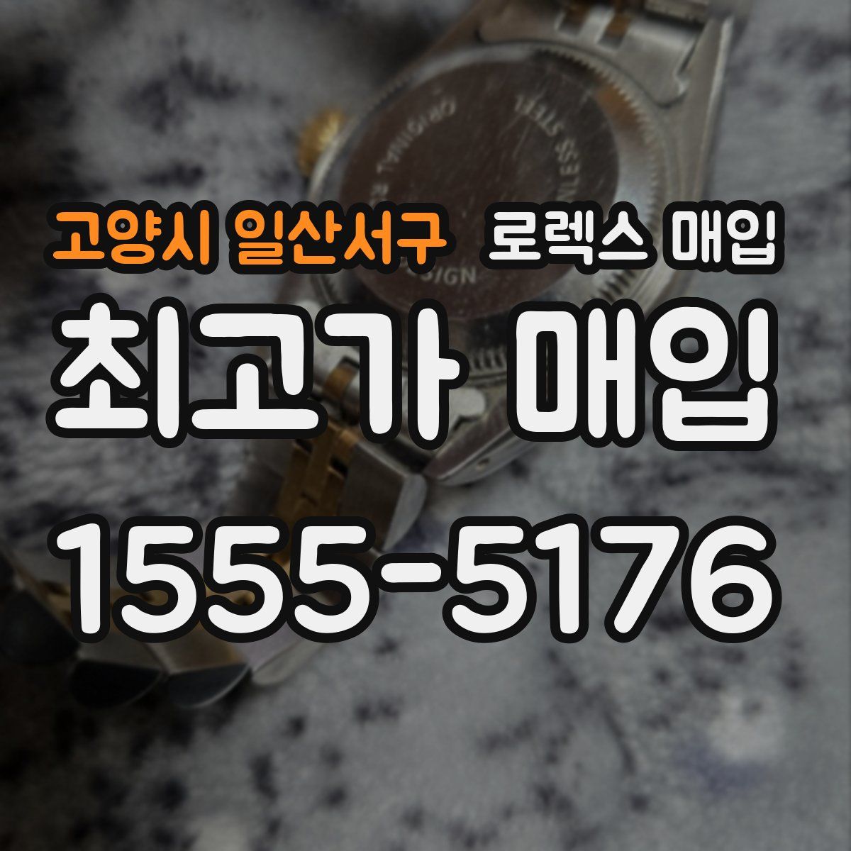 고양시 일산서구 로렉스 매입