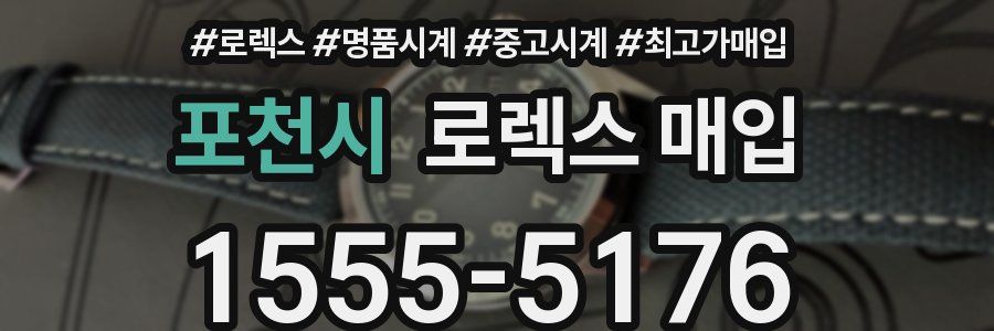 포천시 로렉스 매입