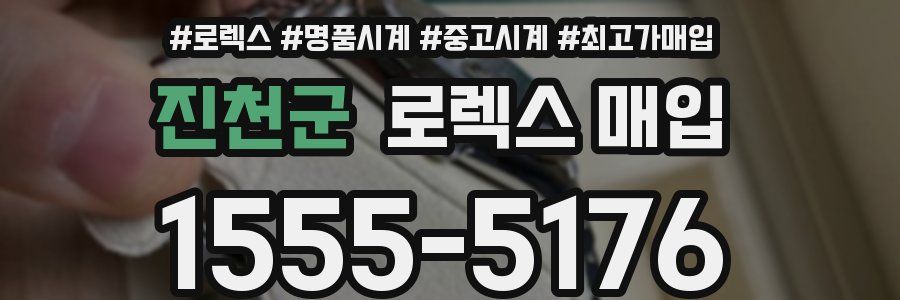 진천군 로렉스 매입