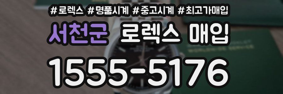 서천군 로렉스 매입