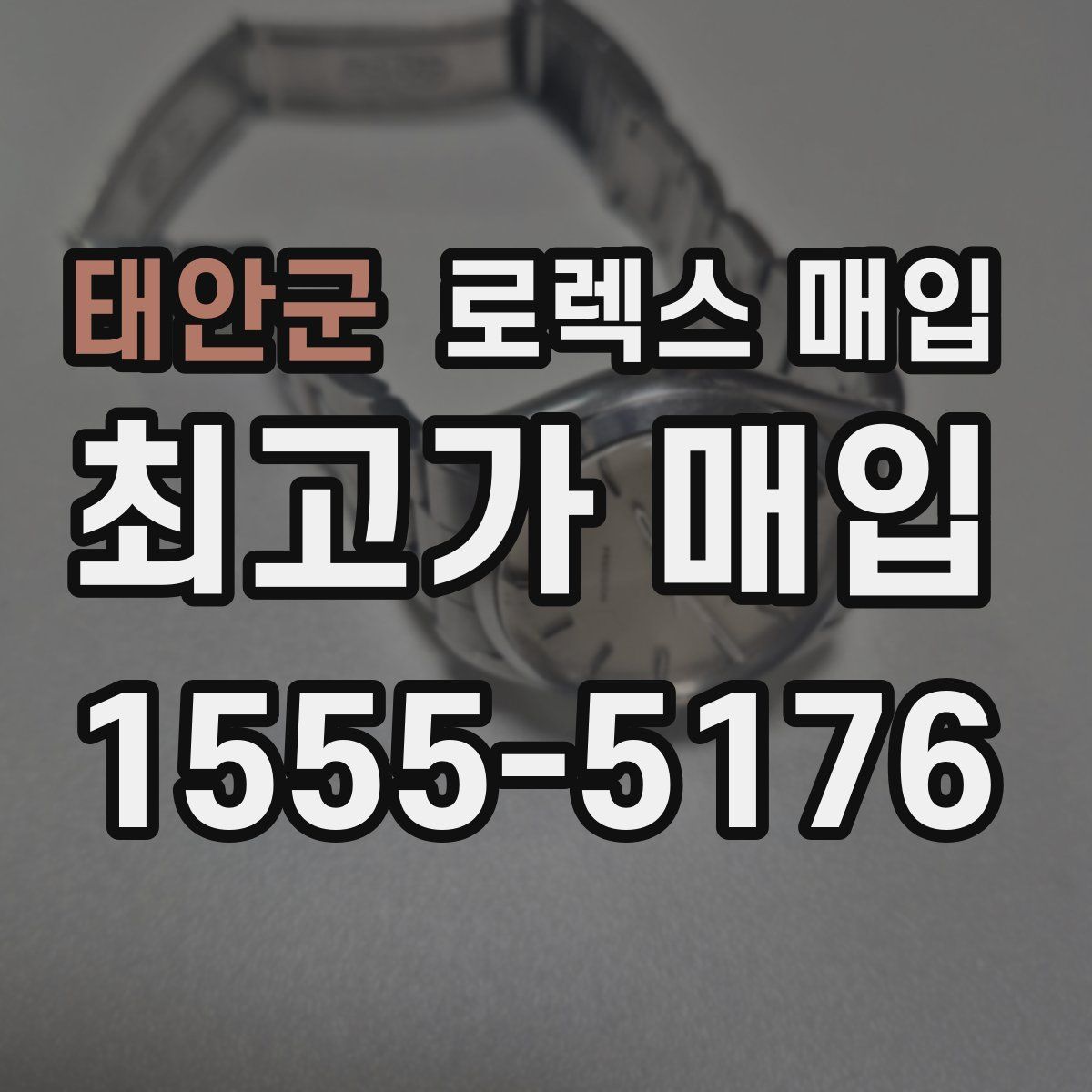 태안군 로렉스 매입