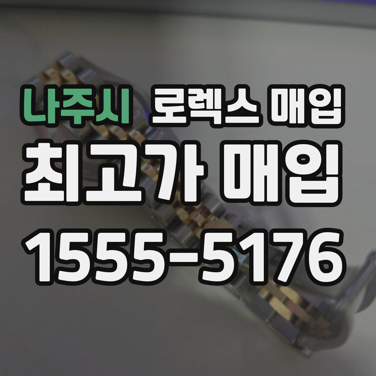 나주시 로렉스 매입