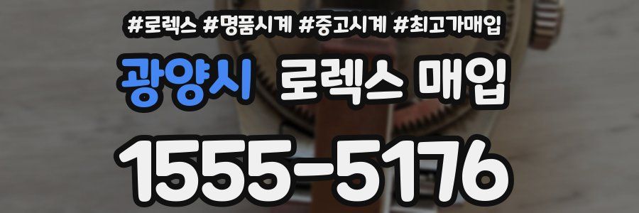 광양시 로렉스 매입