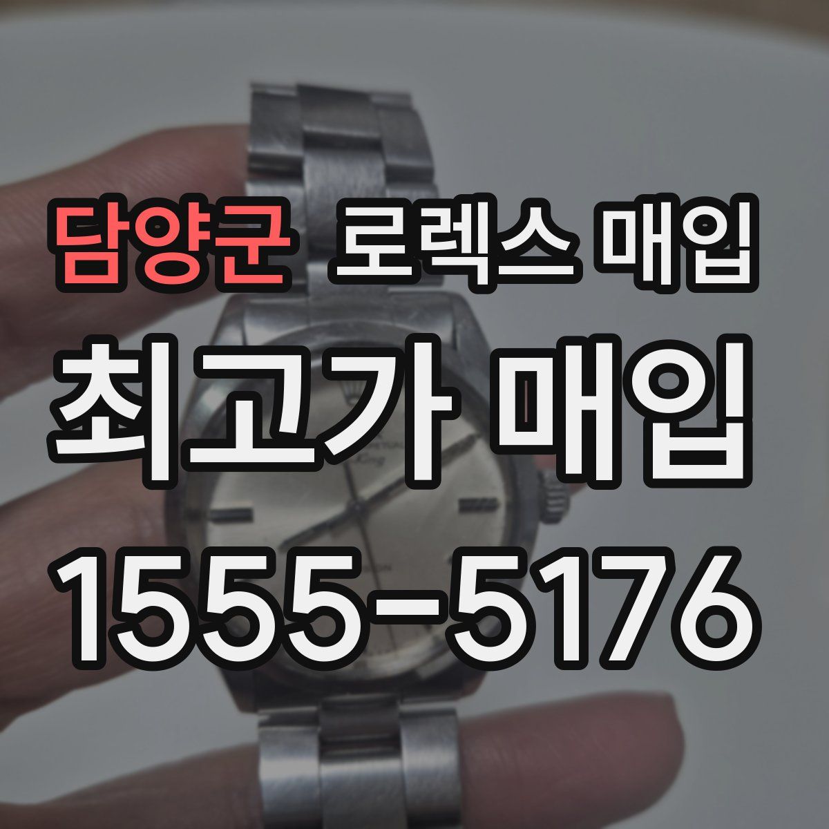 담양군 로렉스 매입