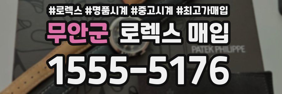 무안군 로렉스 매입