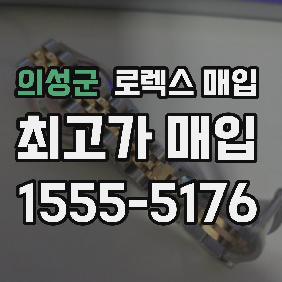 의성군 로렉스 매입