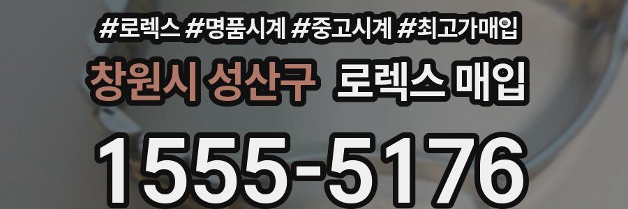 창원시 성산구 로렉스 매입