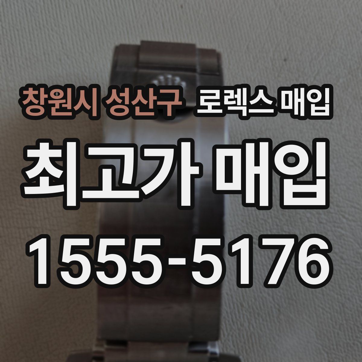 창원시 성산구 로렉스 매입