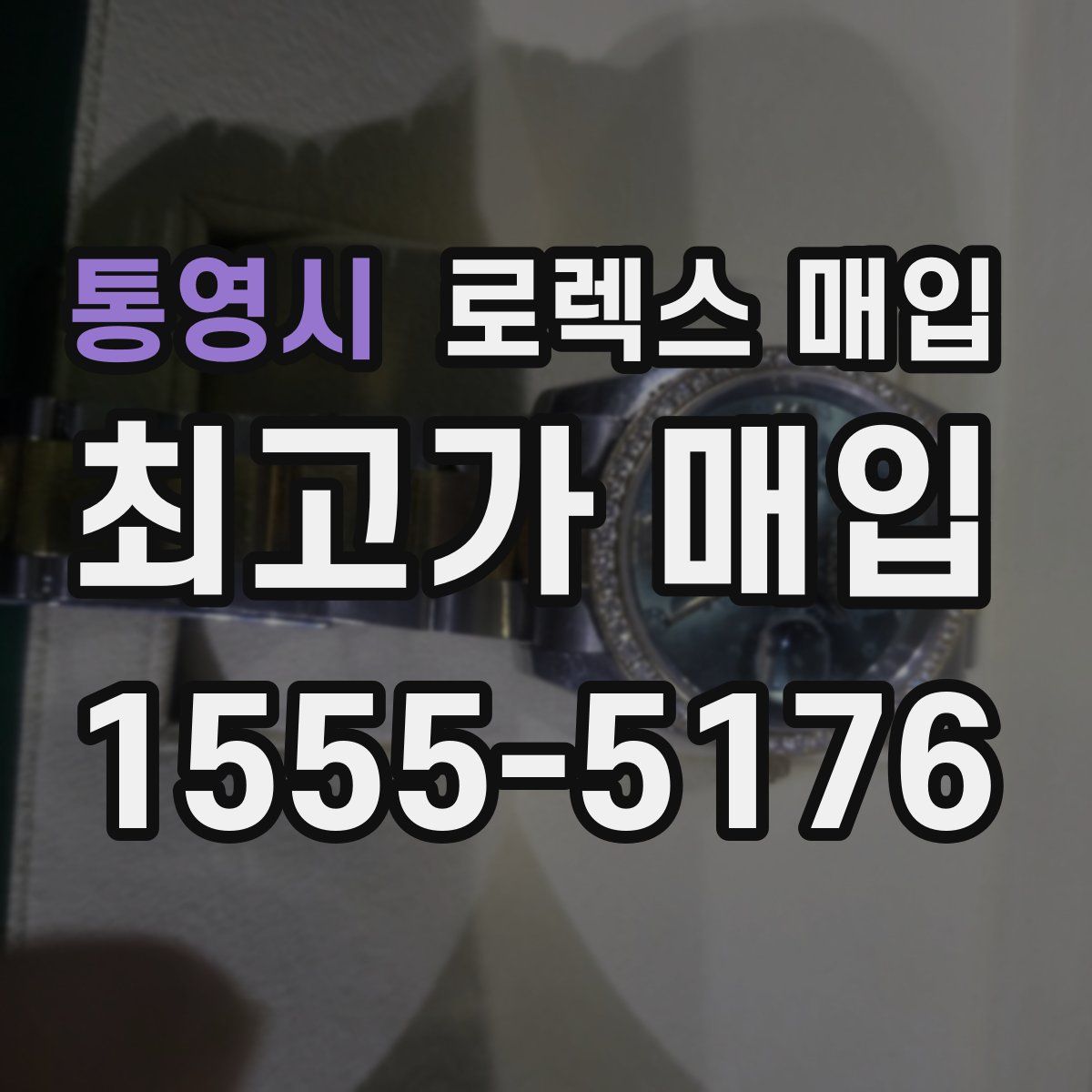 통영시 로렉스 매입