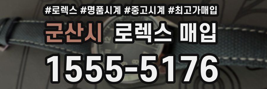 군산시 로렉스 매입