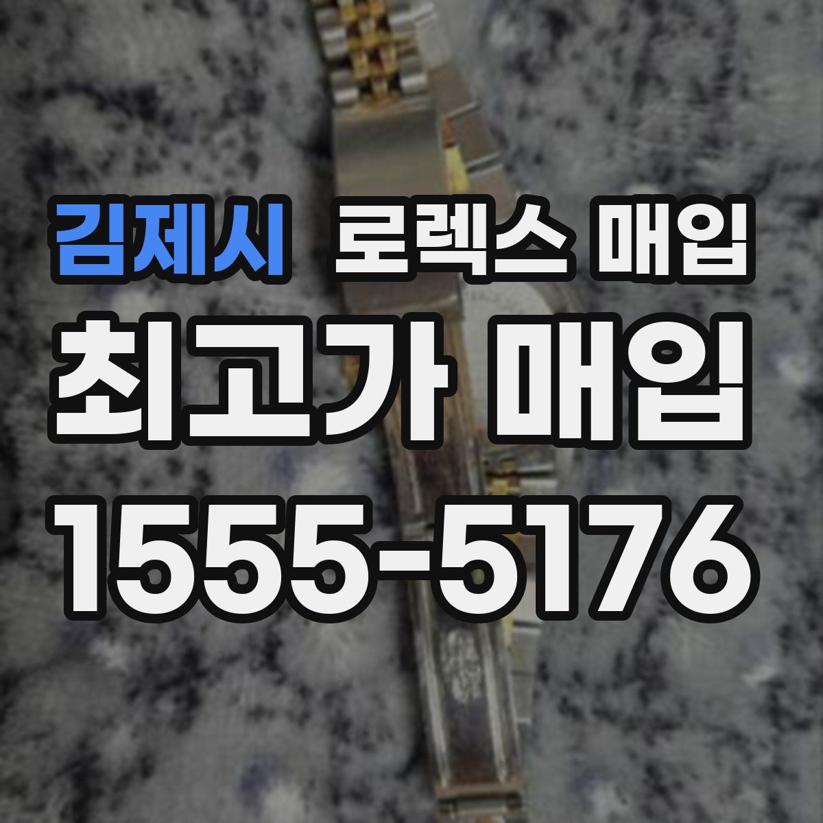 김제시 로렉스 매입