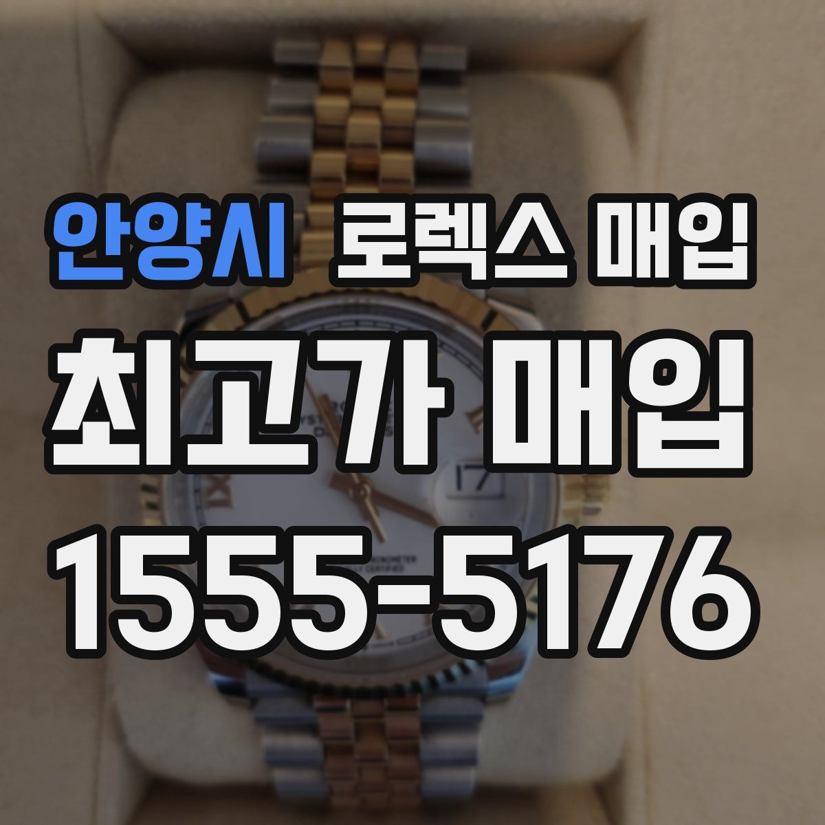 안양시 로렉스 매입