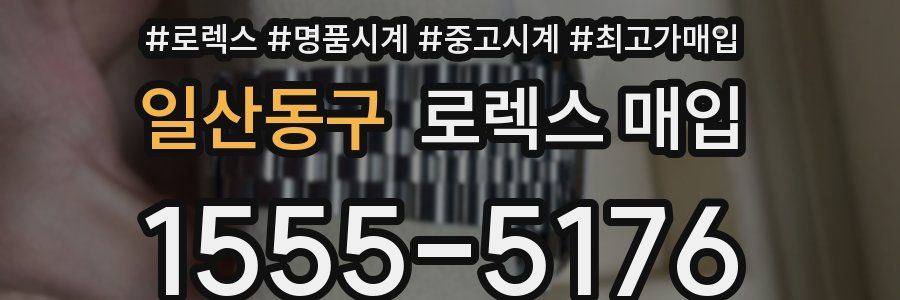 일산동구 로렉스 매입