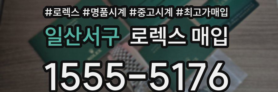 일산서구 로렉스 매입