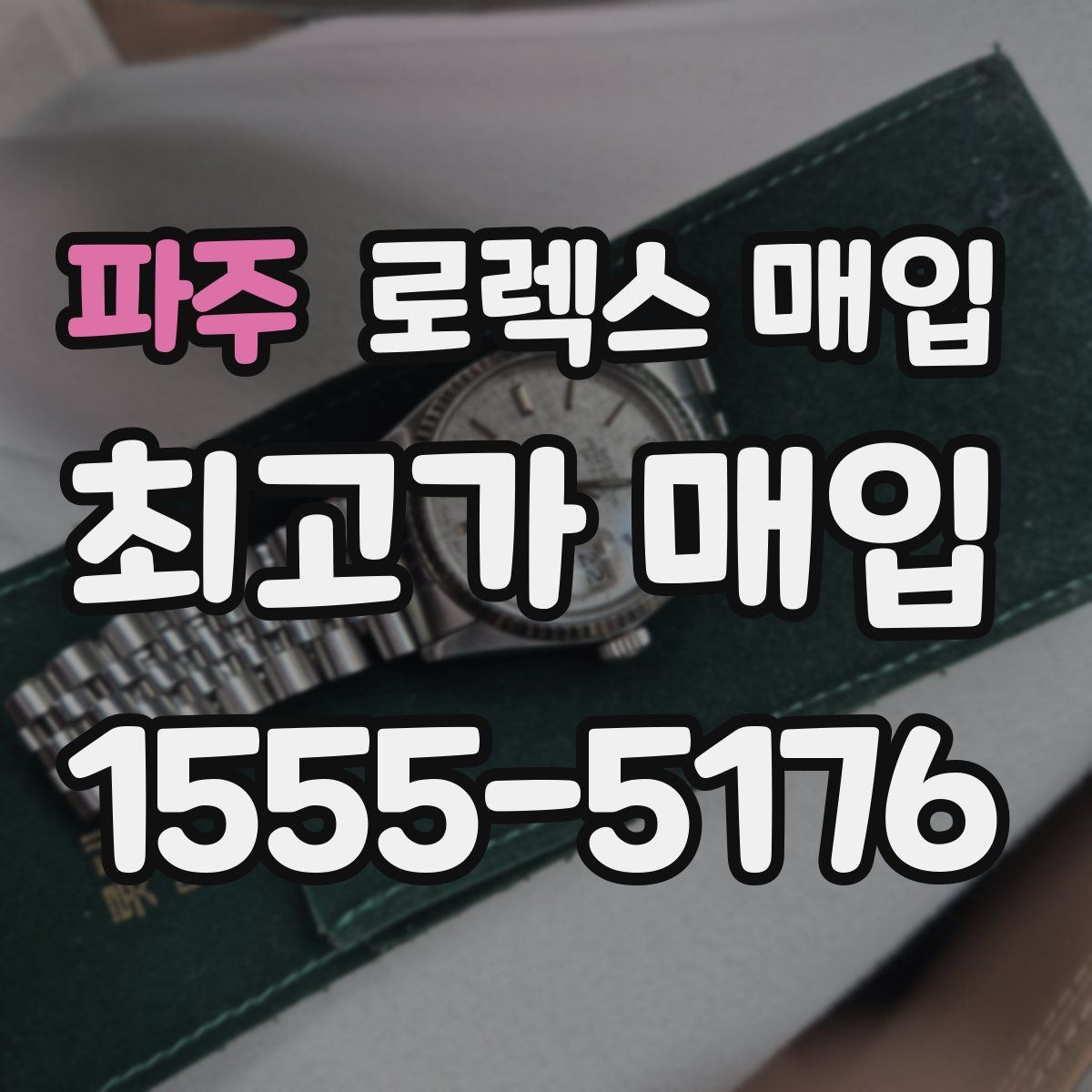 파주 로렉스 매입