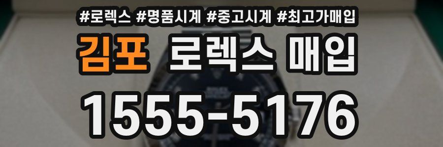 김포 로렉스 매입