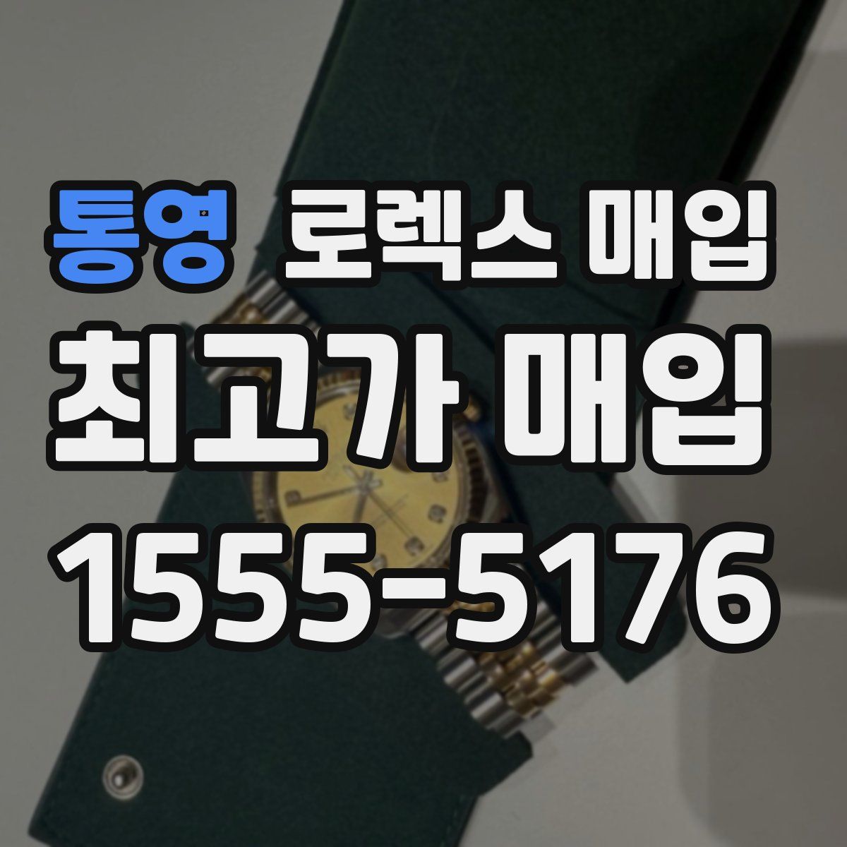 통영 로렉스 매입