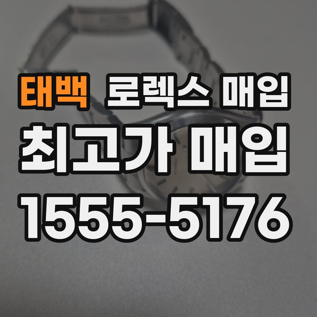 태백 로렉스 매입