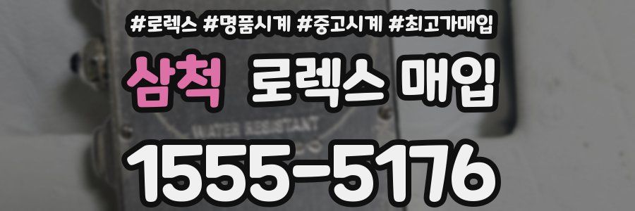 삼척 로렉스 매입