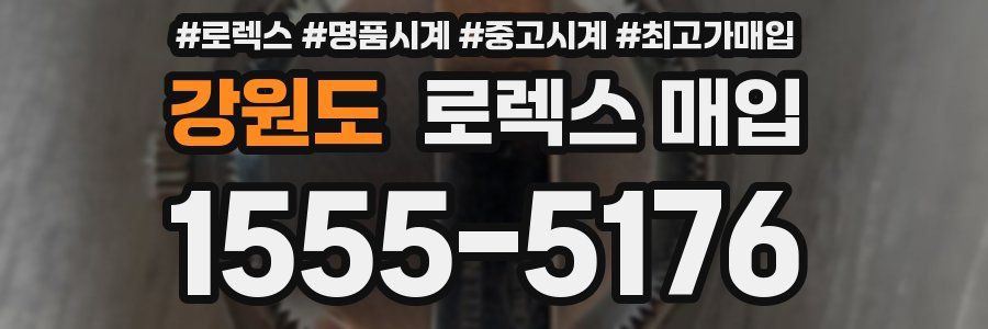 강원도 로렉스 매입