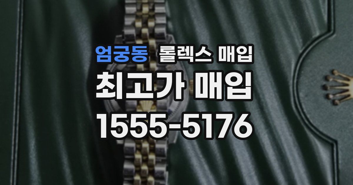 엄궁동 롤렉스 매입