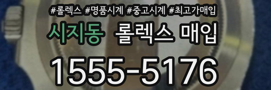 시지동 롤렉스 매입