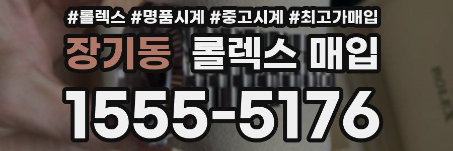 장기동 롤렉스 매입