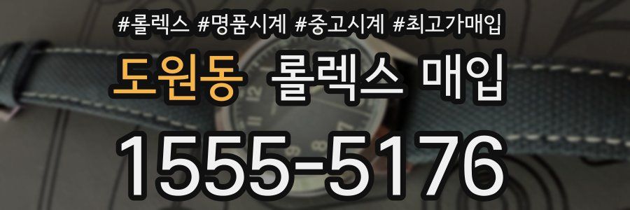 도원동 롤렉스 매입