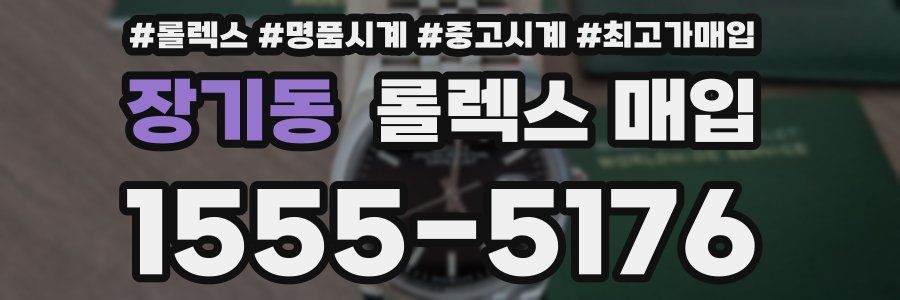장기동 롤렉스 매입